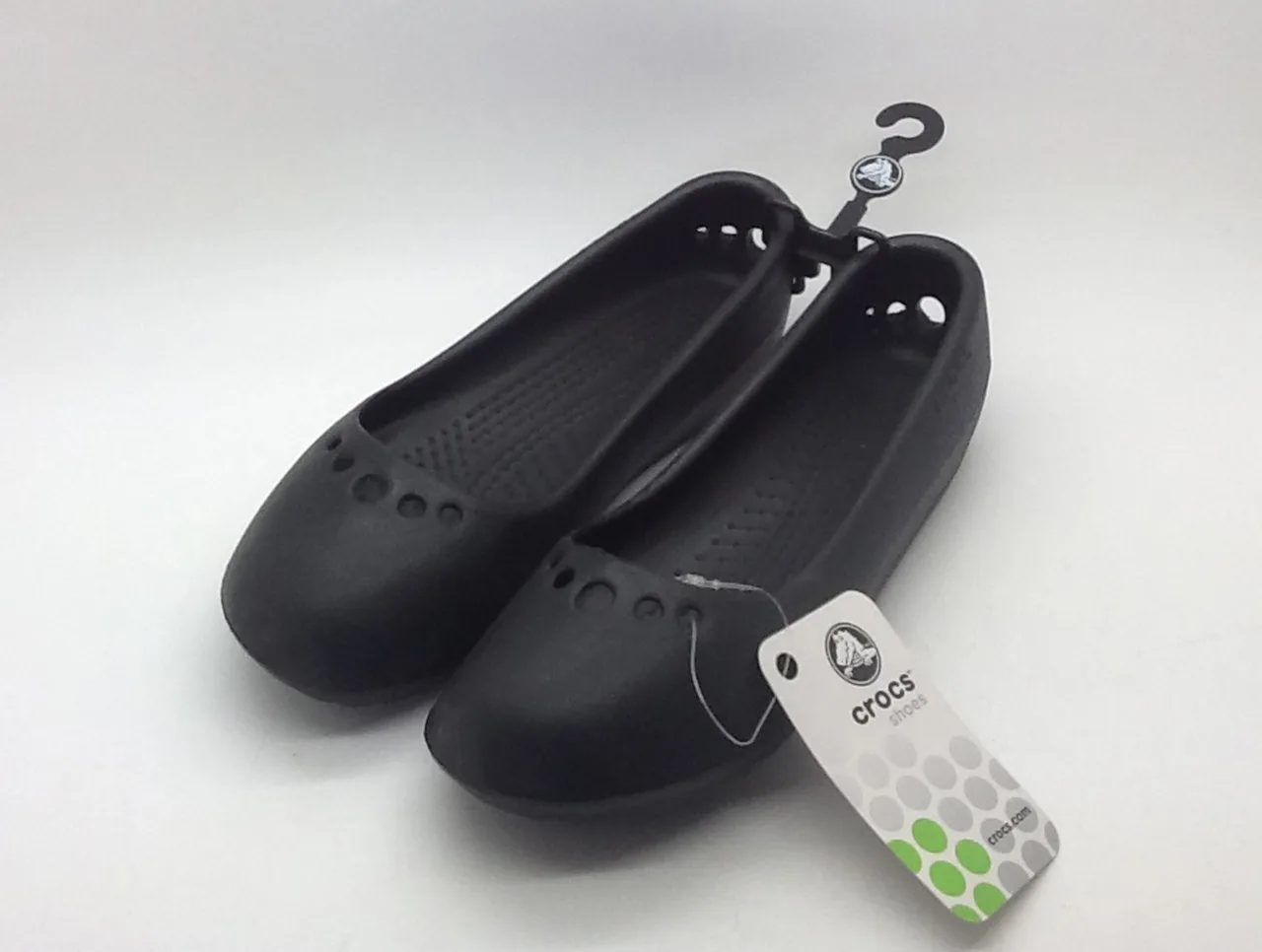 Crocs Prima Ballet Flat Closed Shoes Black Size 4 Womens W4 – photo 2