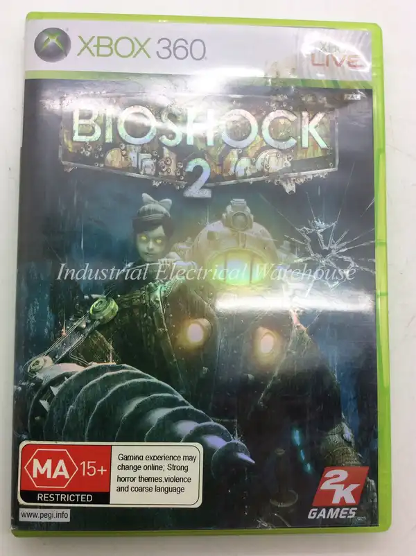 Xbox 360 Bioshock 2 2K Games Game Disc & Manual PAL