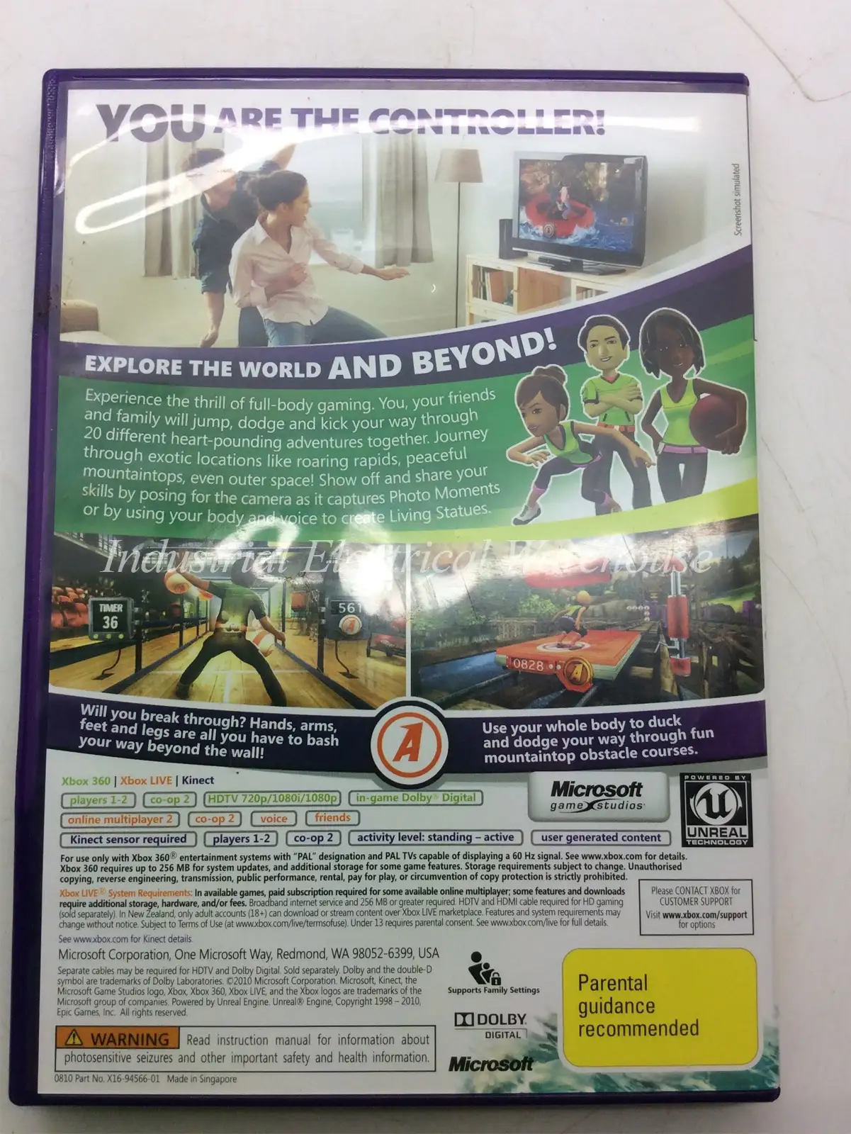 Xbox 360 Kinect Adventures (Requires Kinect Sensor) Microsoft Game Disc – photo 2
