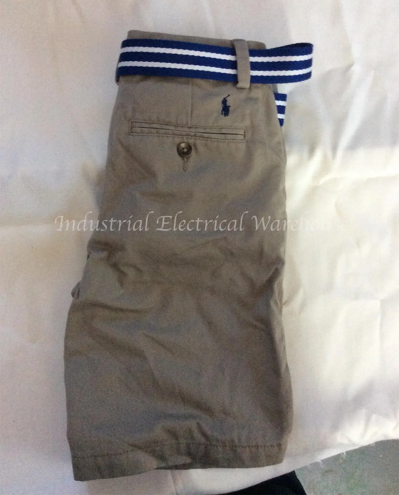 Polo Ralph Lauren Boys Chino Shorts with Belt Size 10 – photo 3