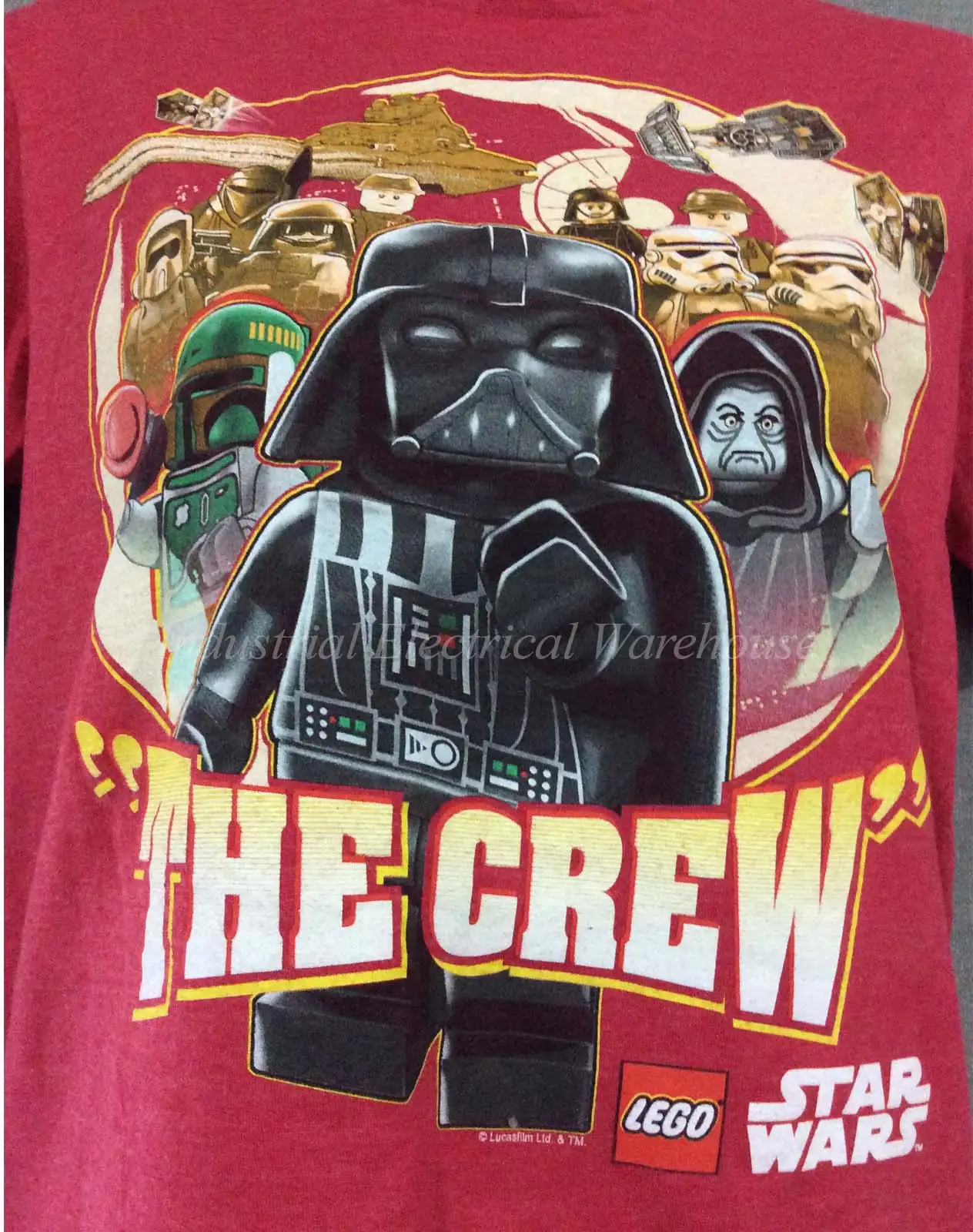 Old Navy Boys Collectible Lego Star Wars The Crew T-Shirt Red Size Large – photo 2