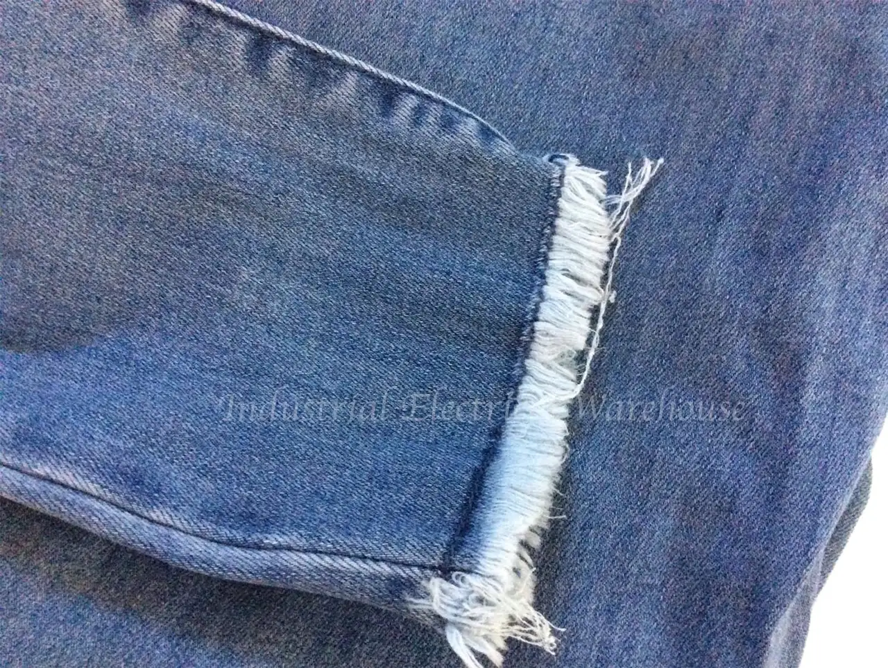 Seed Heritage Womens Skinny Jeans Frayed Raw Hem Mid Wash Blue AU 10 – photo 4