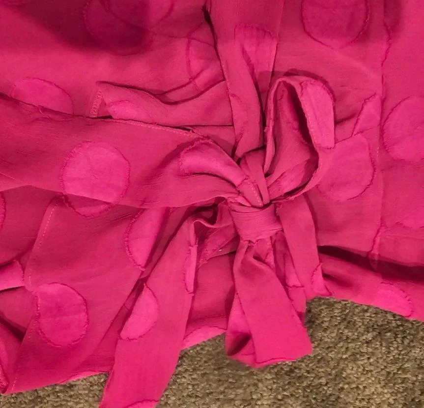 Ruffled poka dot dress – photo 3