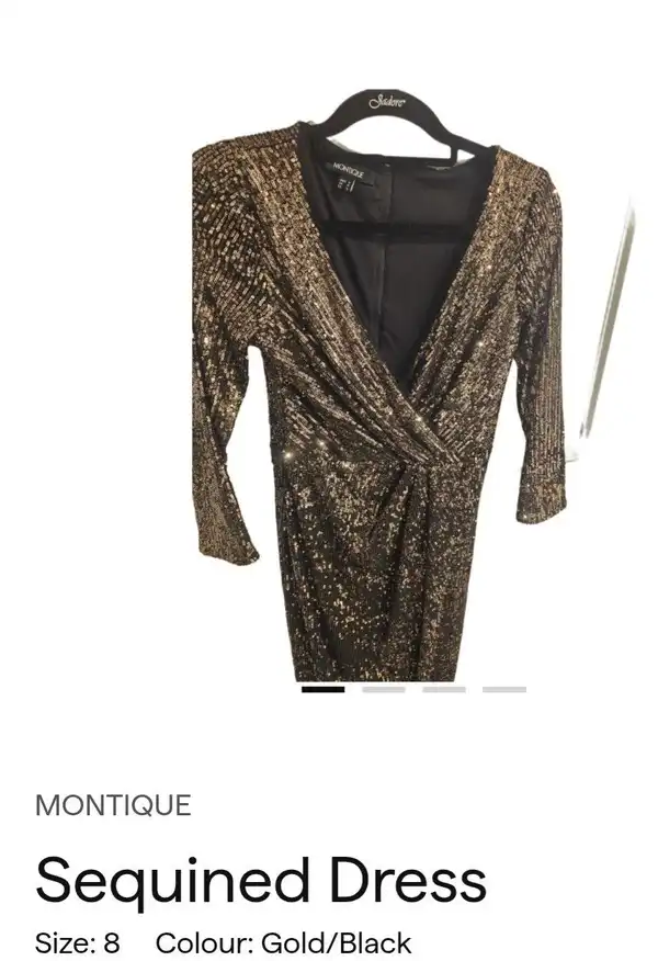 Sequenced Evening dress