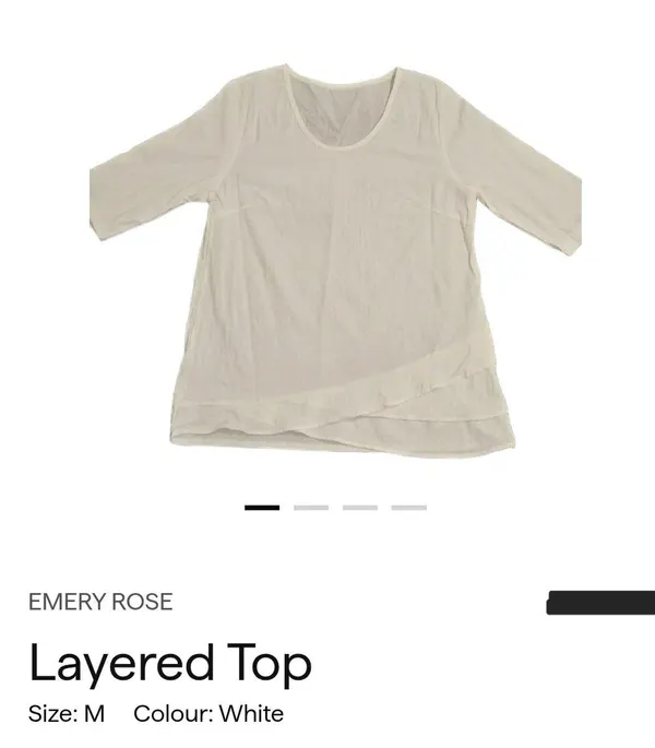 Layered look top