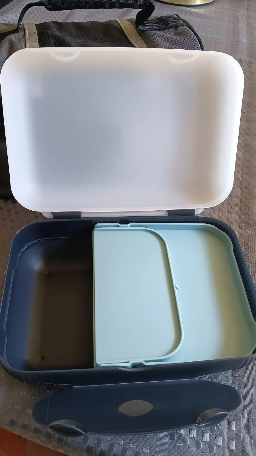 Tupperware lunch bag with box – photo 2