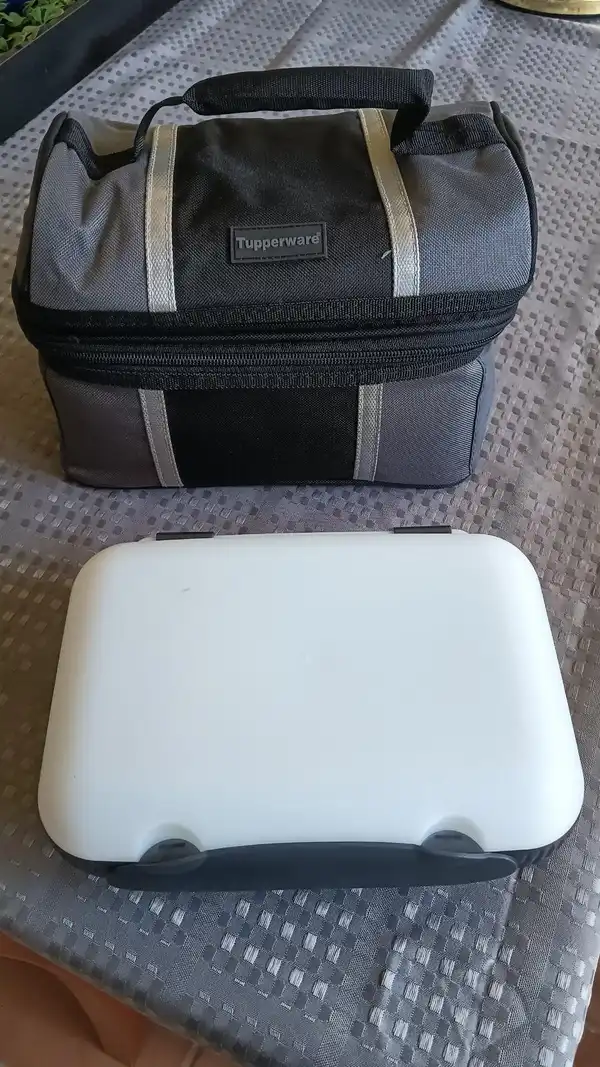 Tupperware lunch bag with box