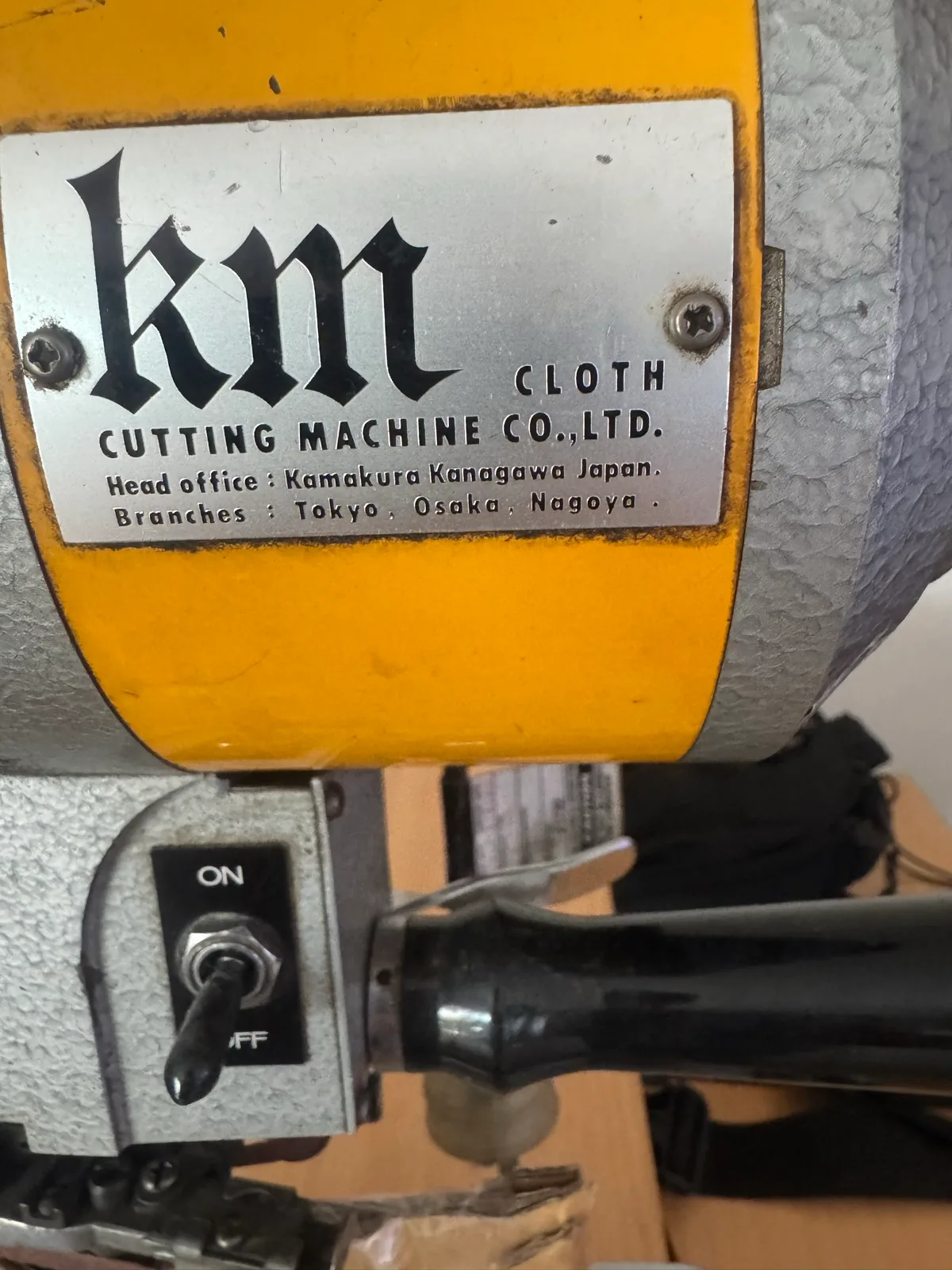 Fabric cutting machine 7” blade made in Japan – photo 2