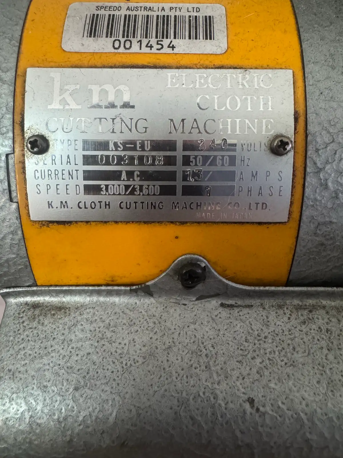Fabric cutting machine 7” blade made in Japan – photo 4