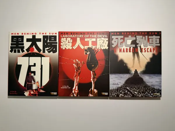 Men Behind the Sun Trilogy | Massacre Video Blu-ray