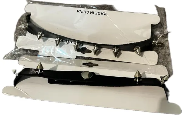 Studded neck chokers
