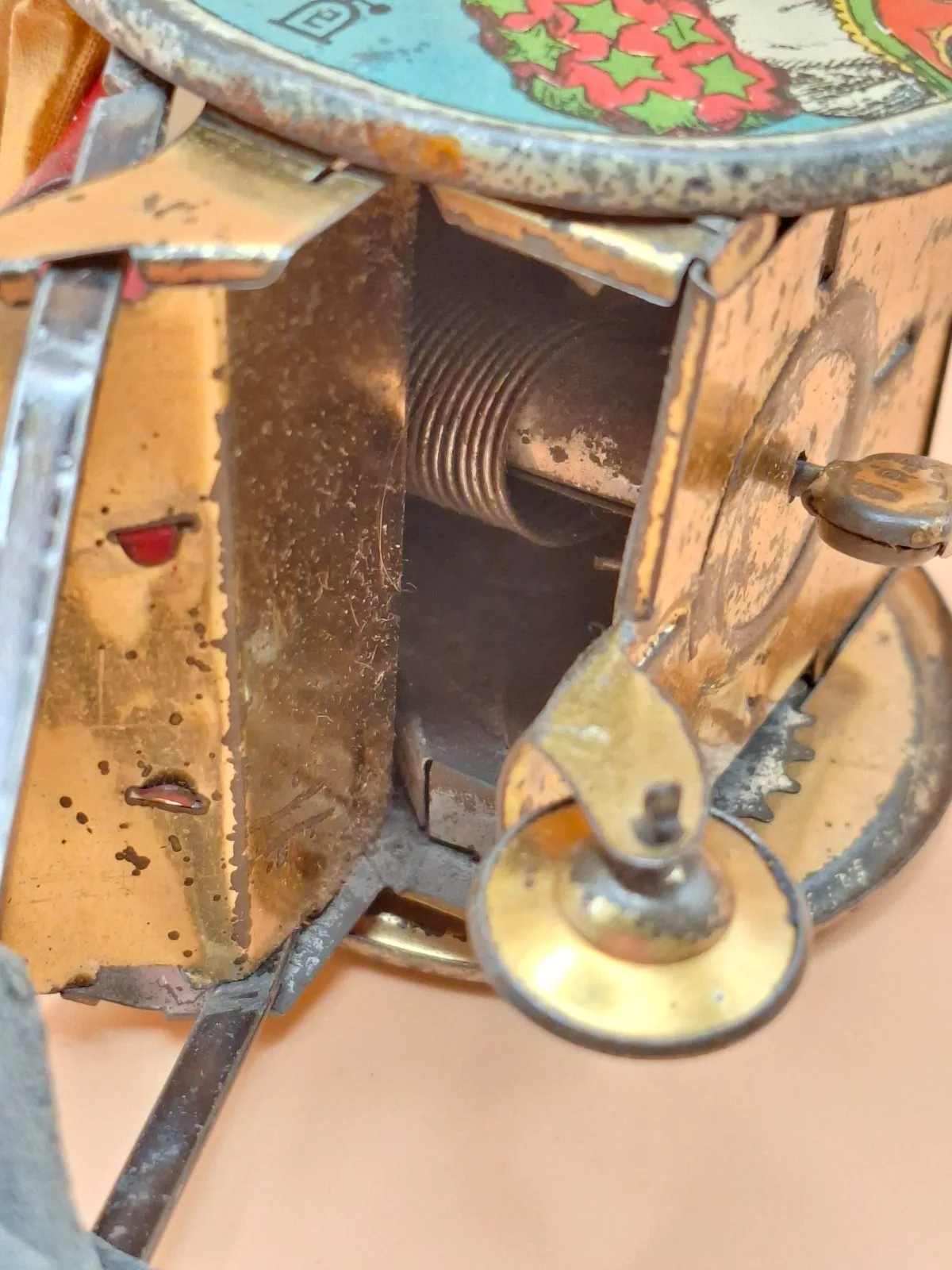 Rare Antique Lehmann "Balky Mule" Wind-Up Tinplate Toy – Made in Germany (c1910) – photo 6