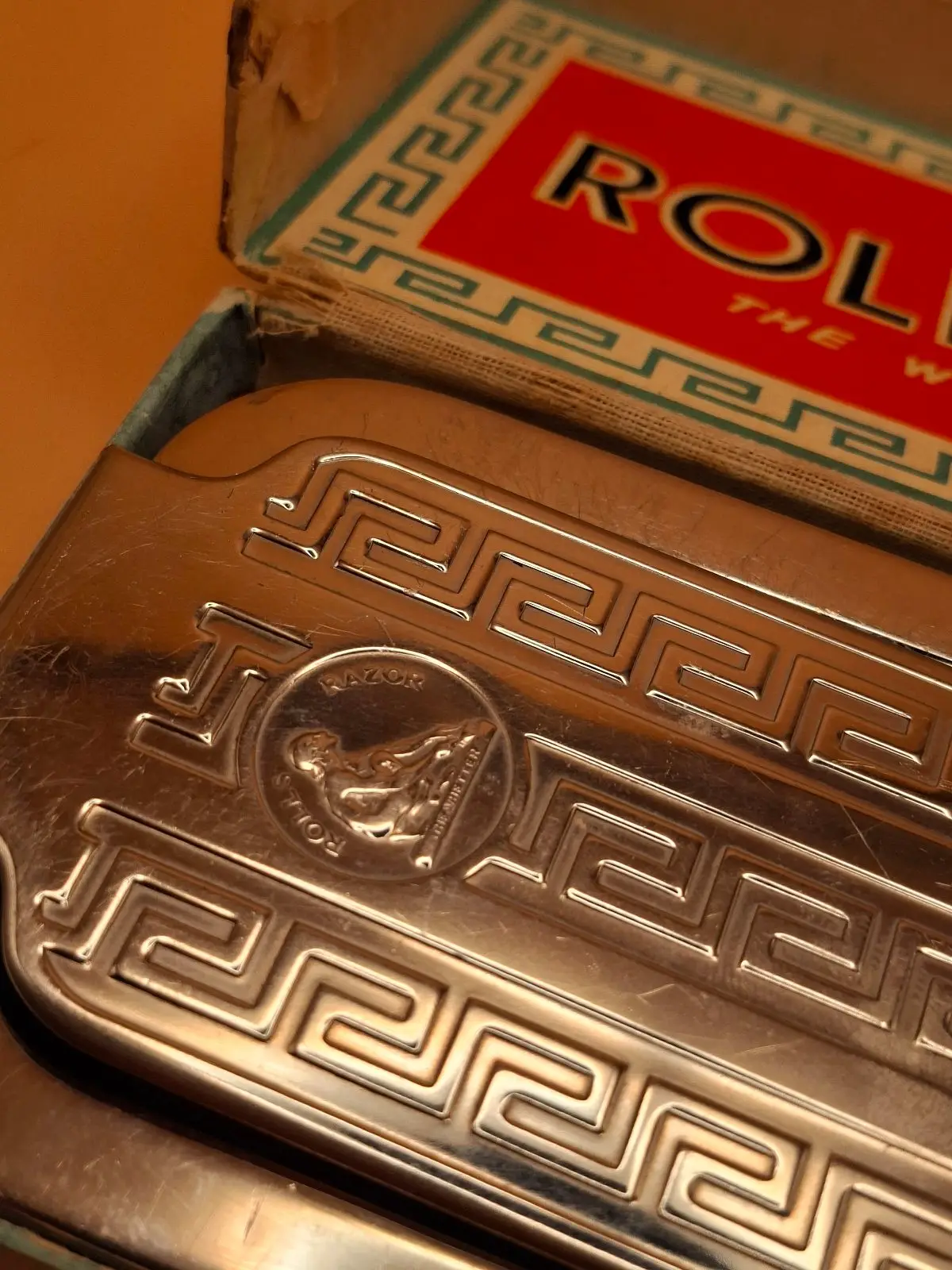 Vintage British Rolls Razor Imperial No 2 Self Honing Safety Razor W/ Box Insert – photo 10
