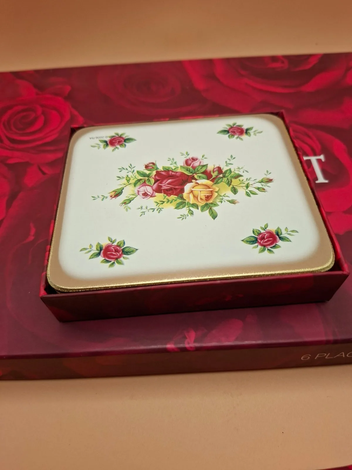 Royal Albert Old Country Roses Placemats & Coasters Set 6 Boxed Ashdene Unused – photo 4