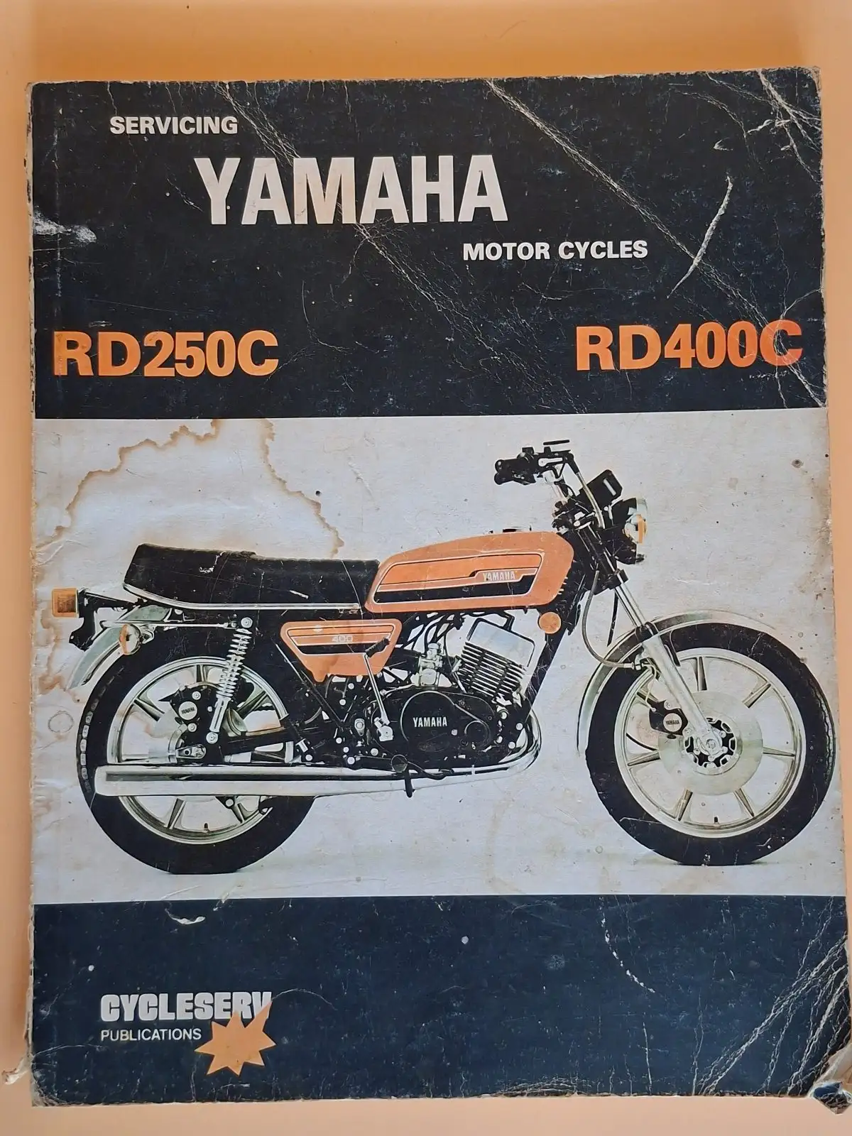 Yamaha RD250C RD400C Service Workshop Repair Manual Cycleserv Publications – photo 2