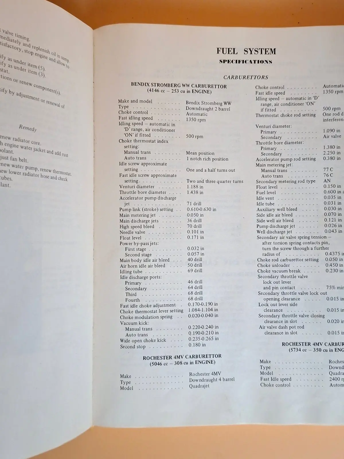 Gregory's Holden HQ HJ V8 Service Repair Manual No 147 253 308 350 1971-1976 – photo 3