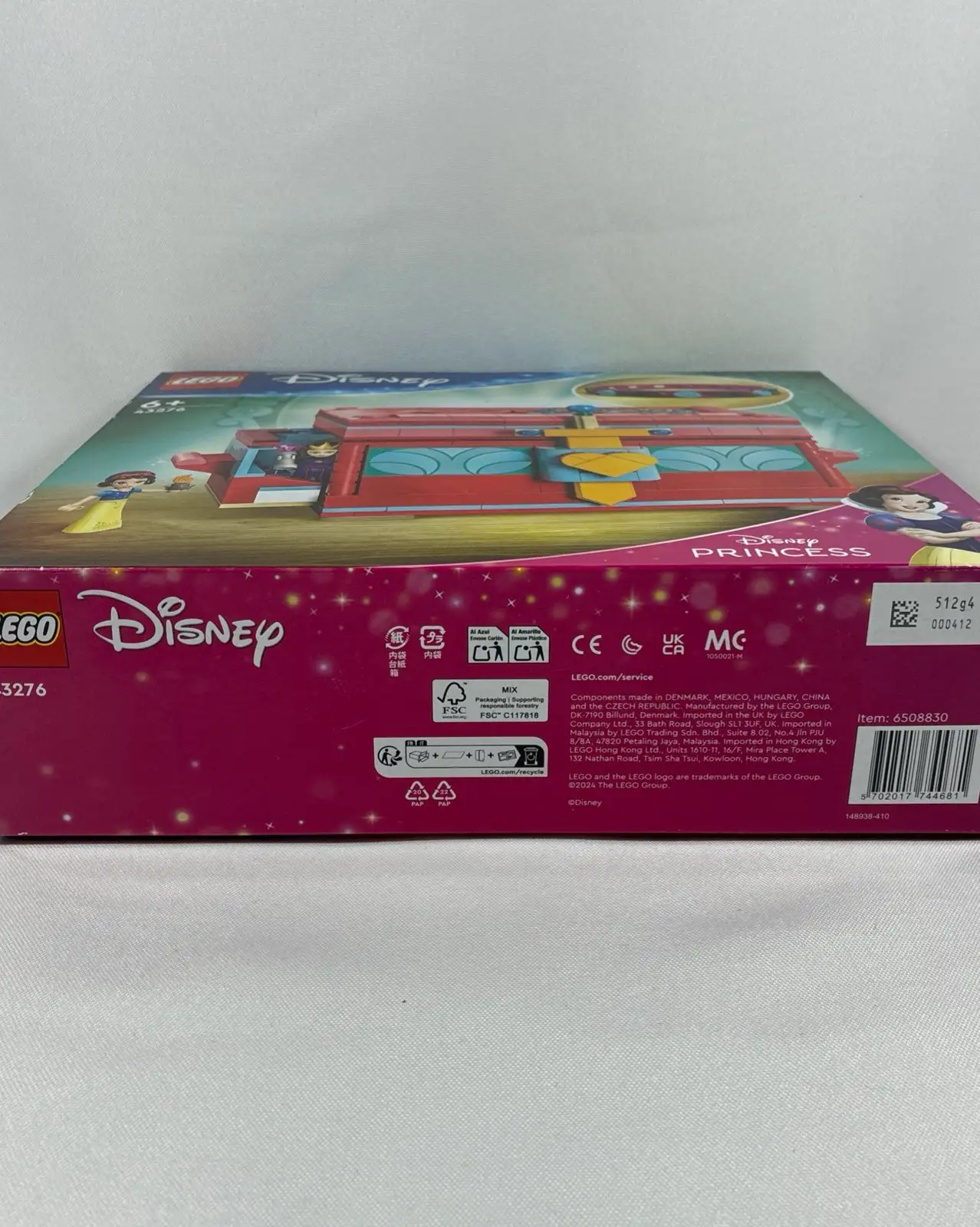 LEGO Disney Snow White’s Jewelry Box (43276) – Brand New in Sealed Packaging – photo 3