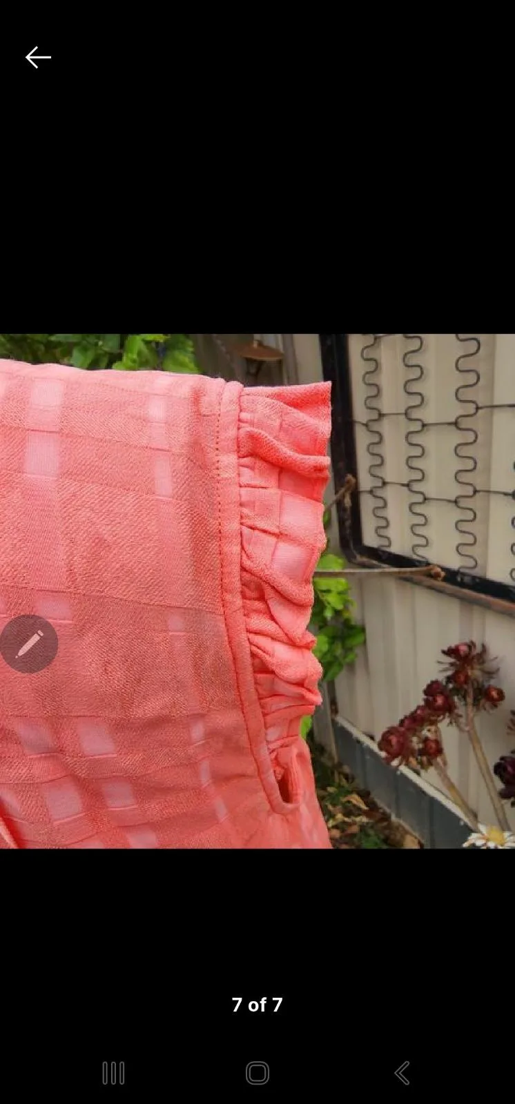Sussan coral frill top — photo 7