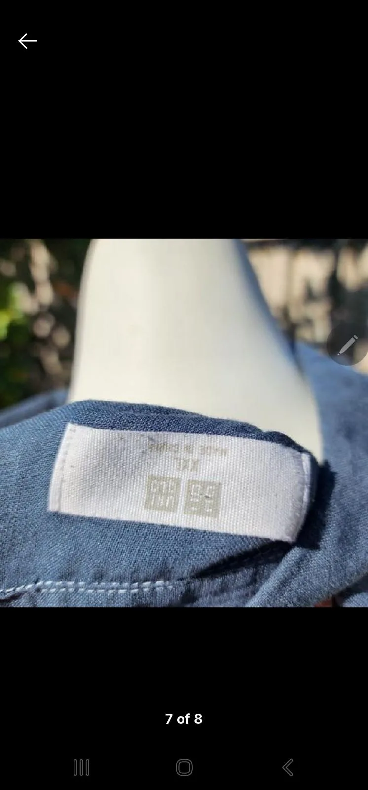 Uniqlo linen shirt — photo 7