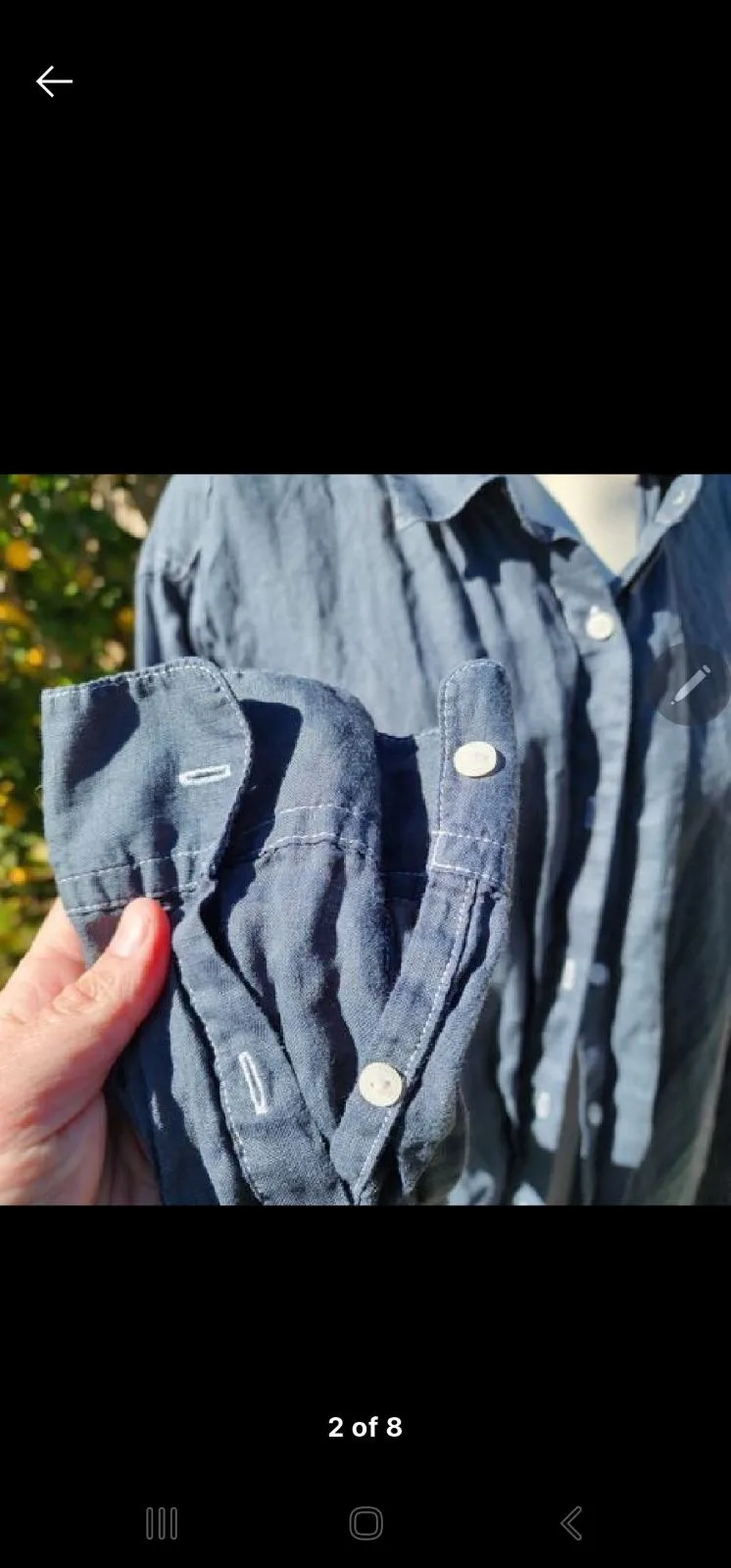 Uniqlo linen shirt — photo 2