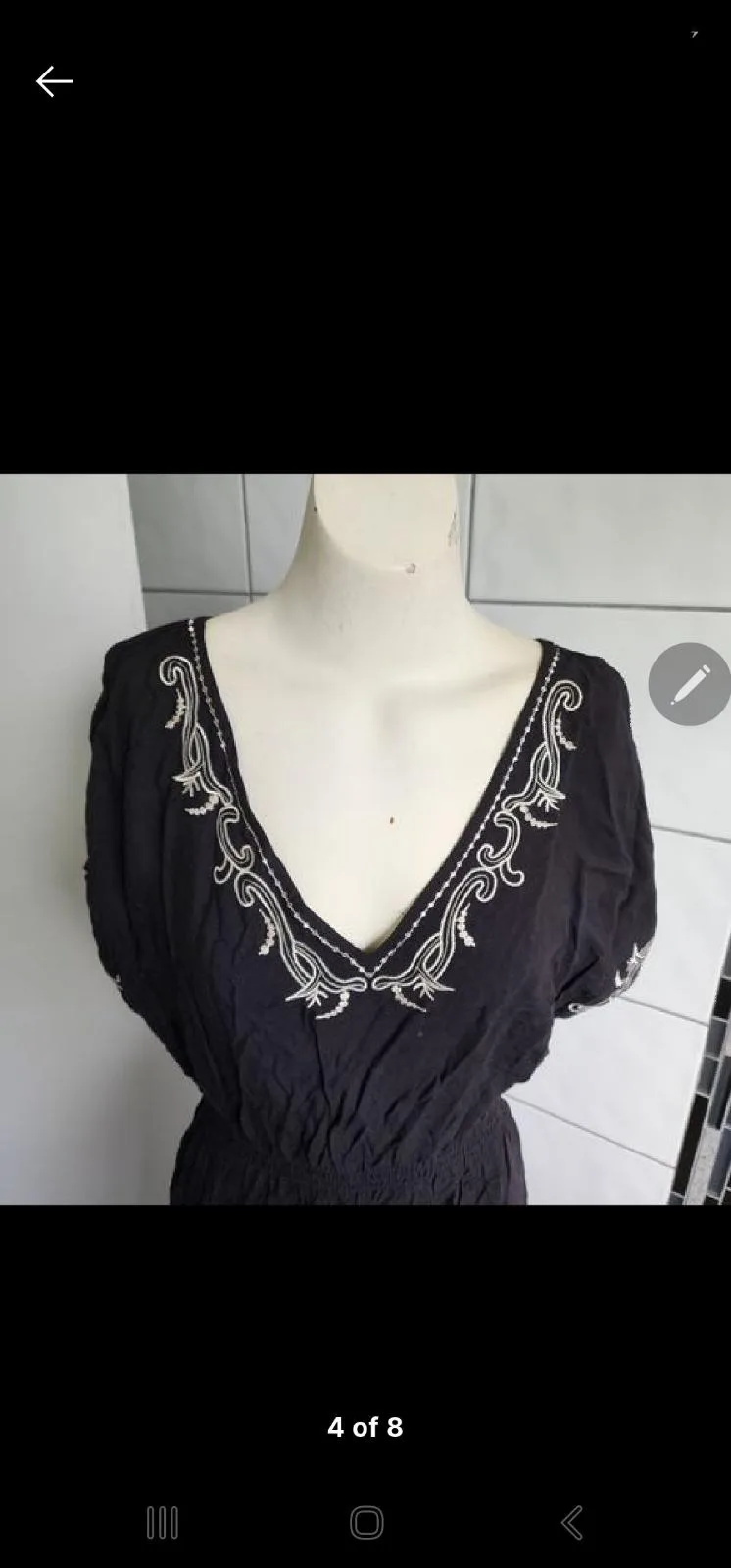 Jeanswest embroidered dress — photo 4