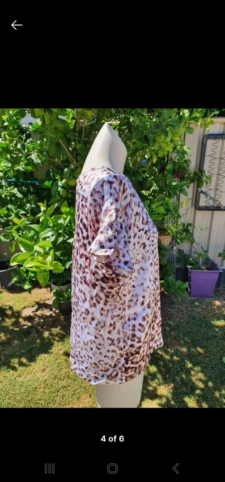 Sussan animal print top — photo 6