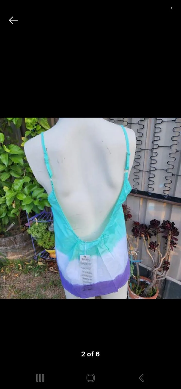Indigo sea ombre top — photo 2