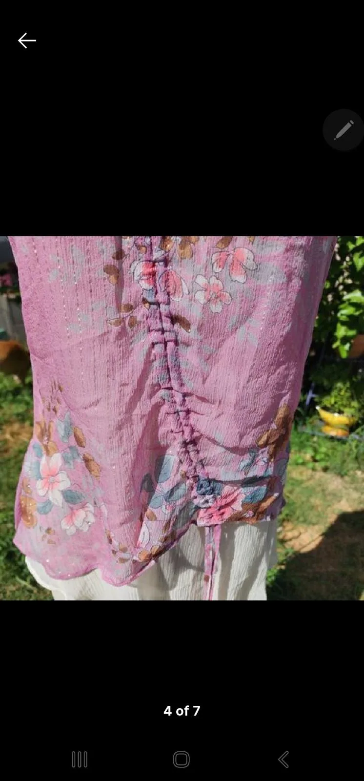 Sportsgirl y2k silk top — photo 2