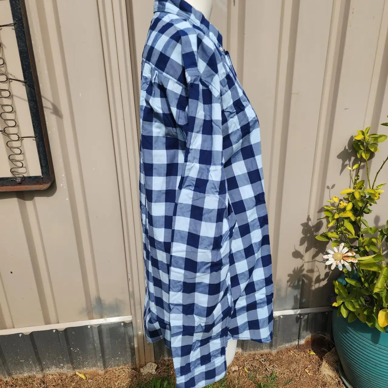 Country Road long sleeve check shirt size large – photo 2
