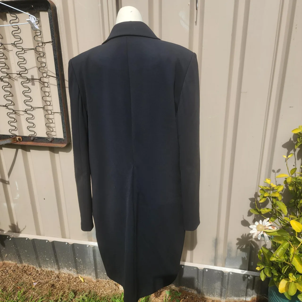 Charlie brown black long coat size 14 – photo 7