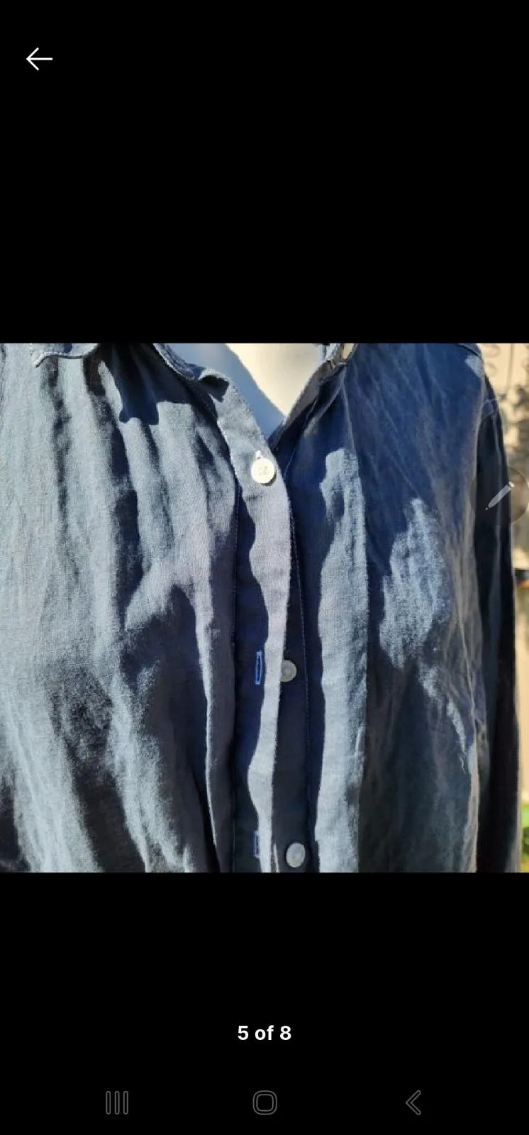 Uniqlo linen shirt — photo 3