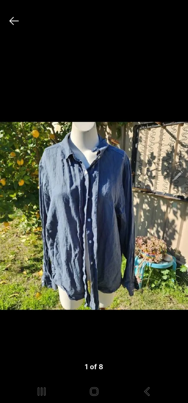 Uniqlo linen shirt