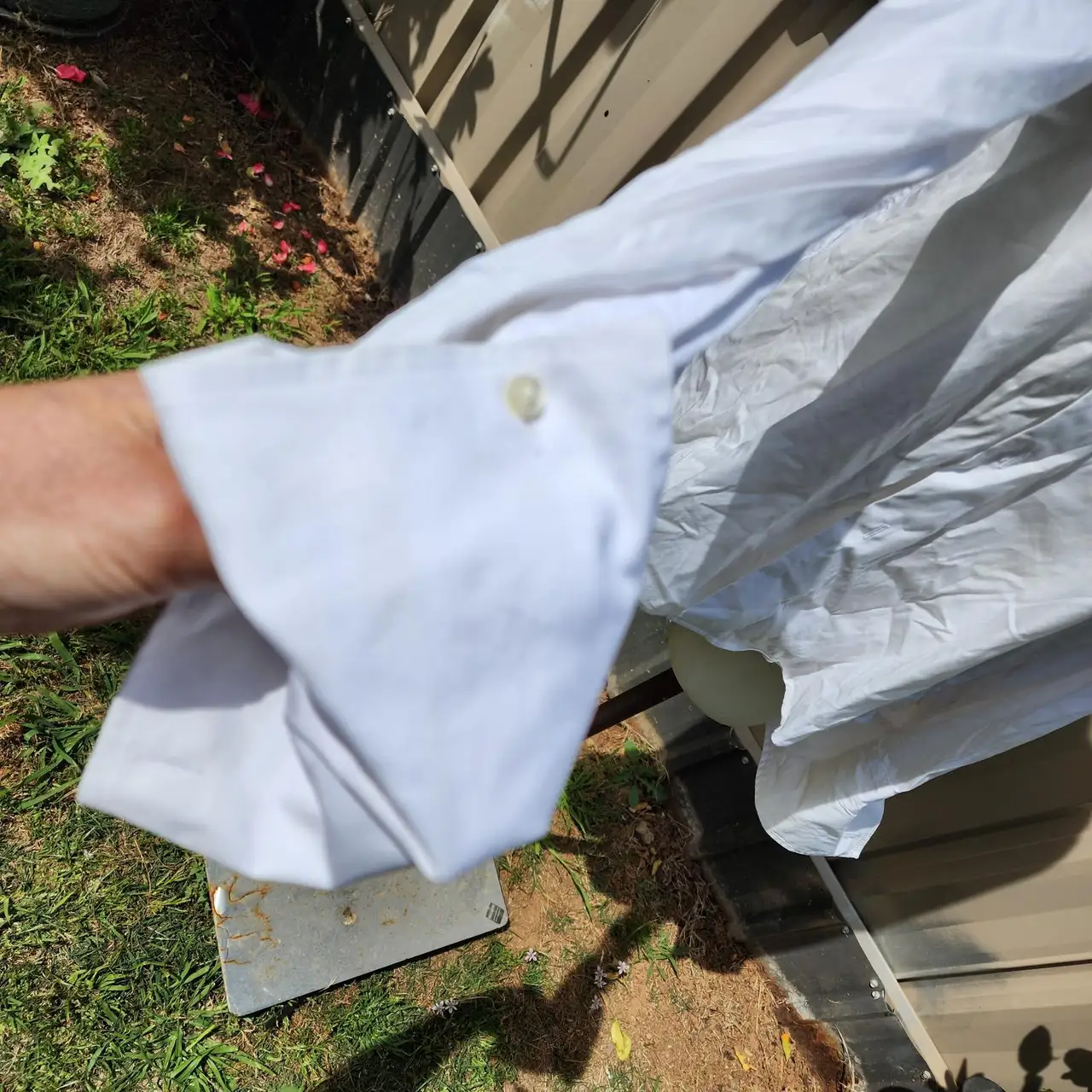 Calvin Klein white dress shirt – photo 3
