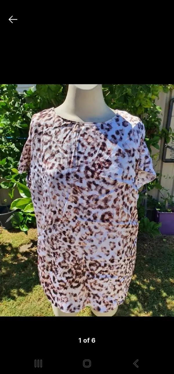 Sussan animal print top