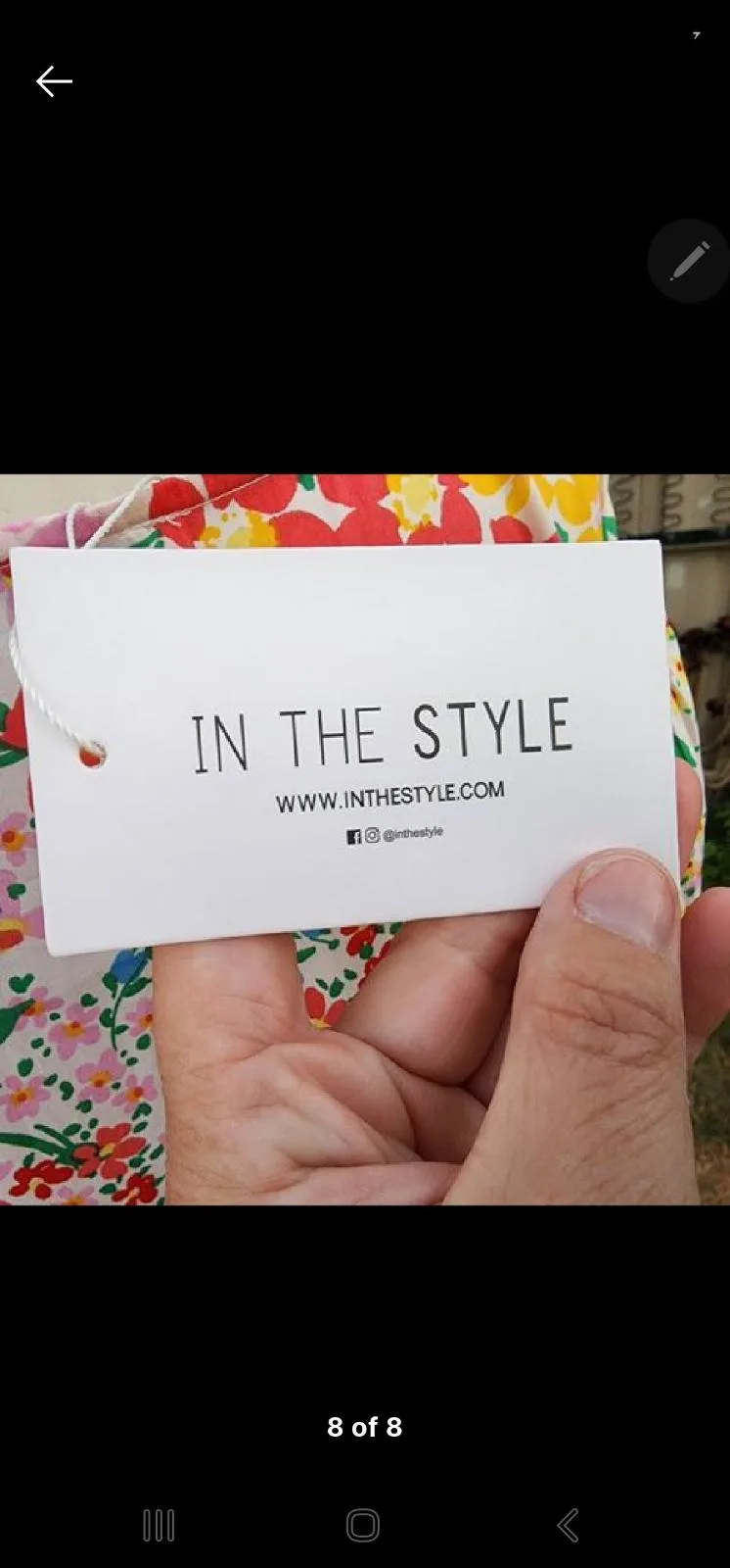 In the style " ditsy" floral maxi dress — photo 7