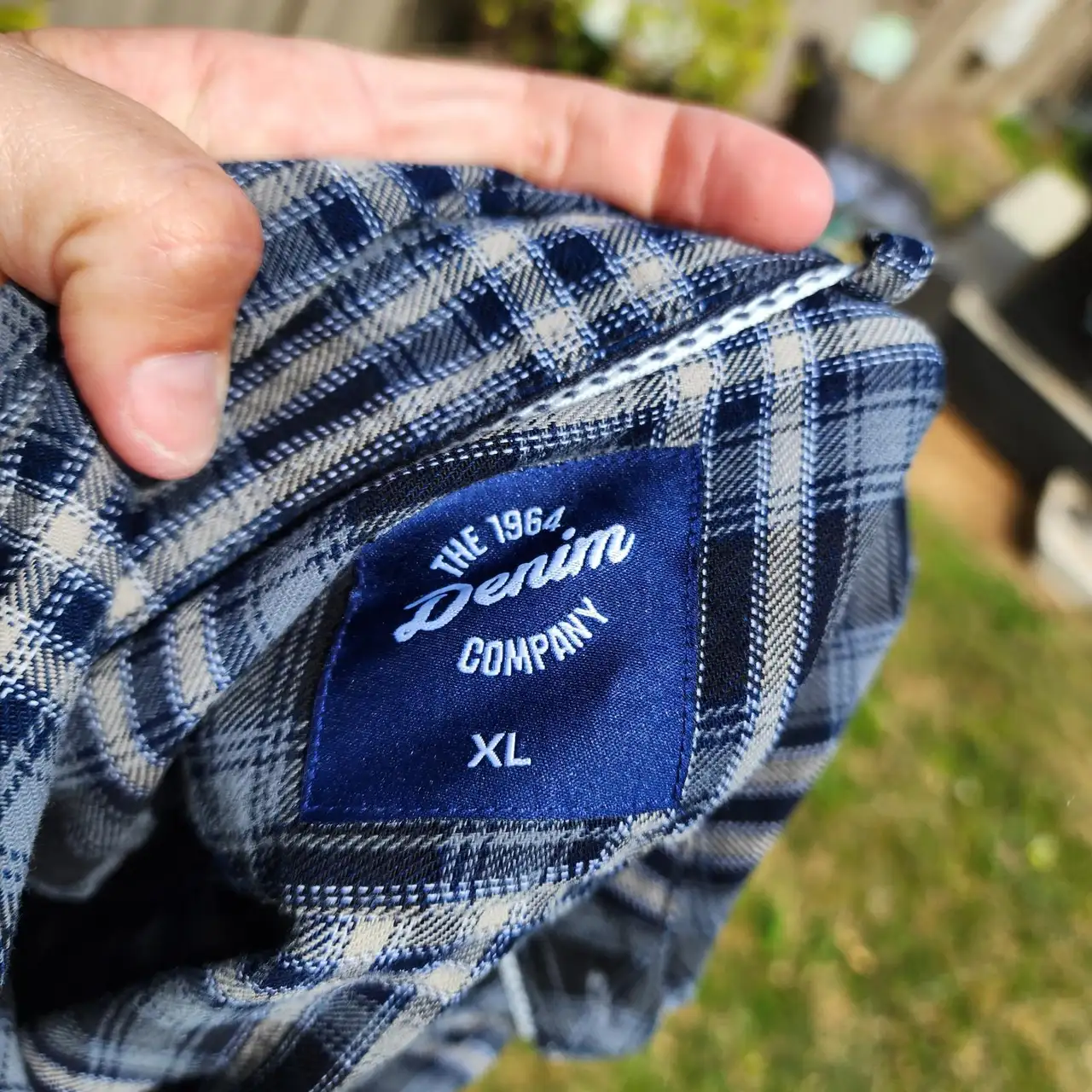 Denim co short sleeve shirt size xl – photo 4