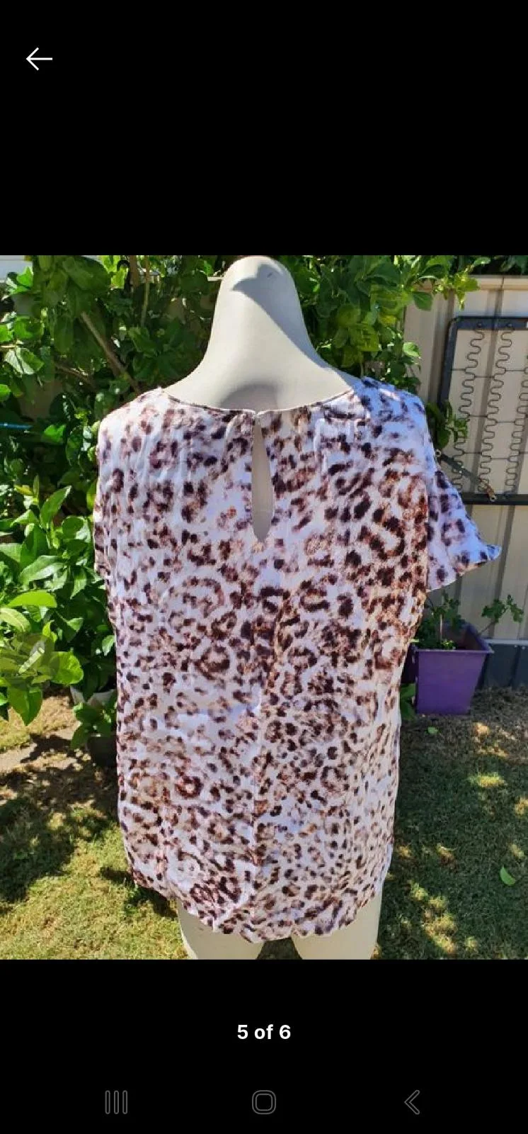 Sussan animal print top — photo 5