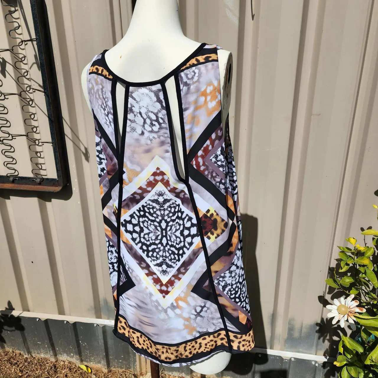 Sportsgirl animal print top size 14 – photo 2