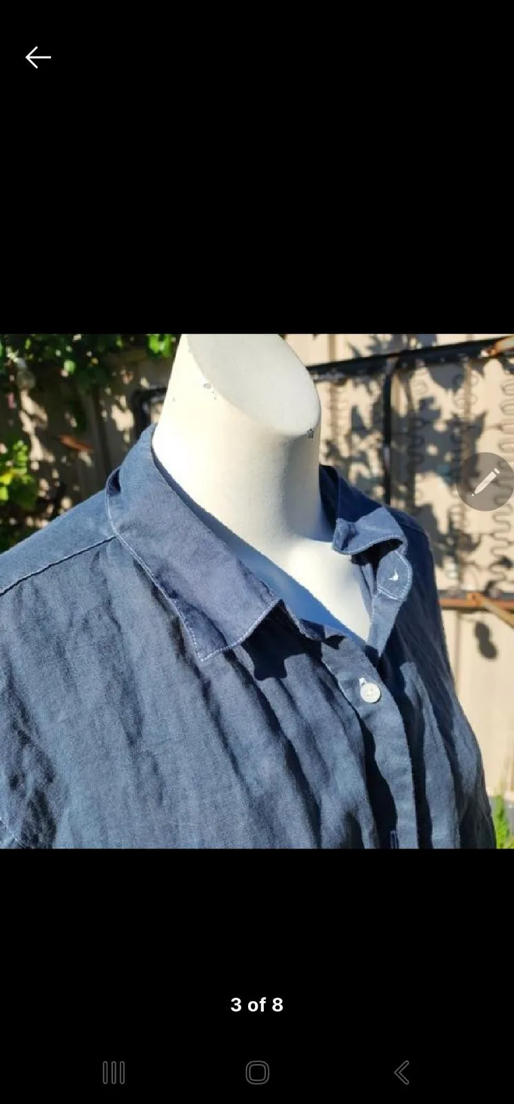 Uniqlo linen shirt — photo 5