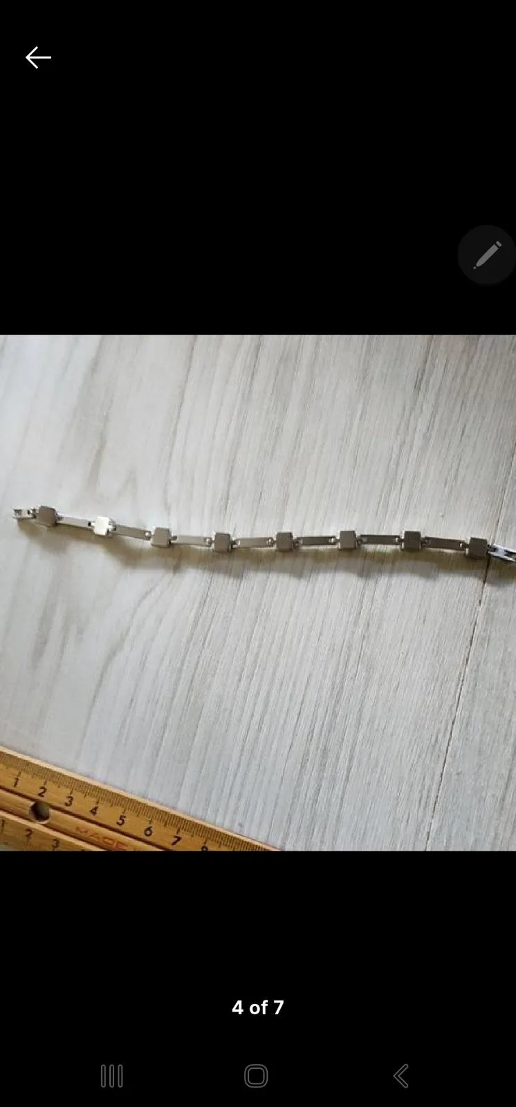 Boccia titanium bracelet — photo 2