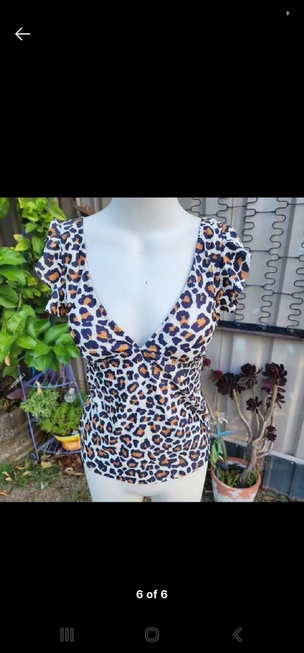 Beach sissi tankini top