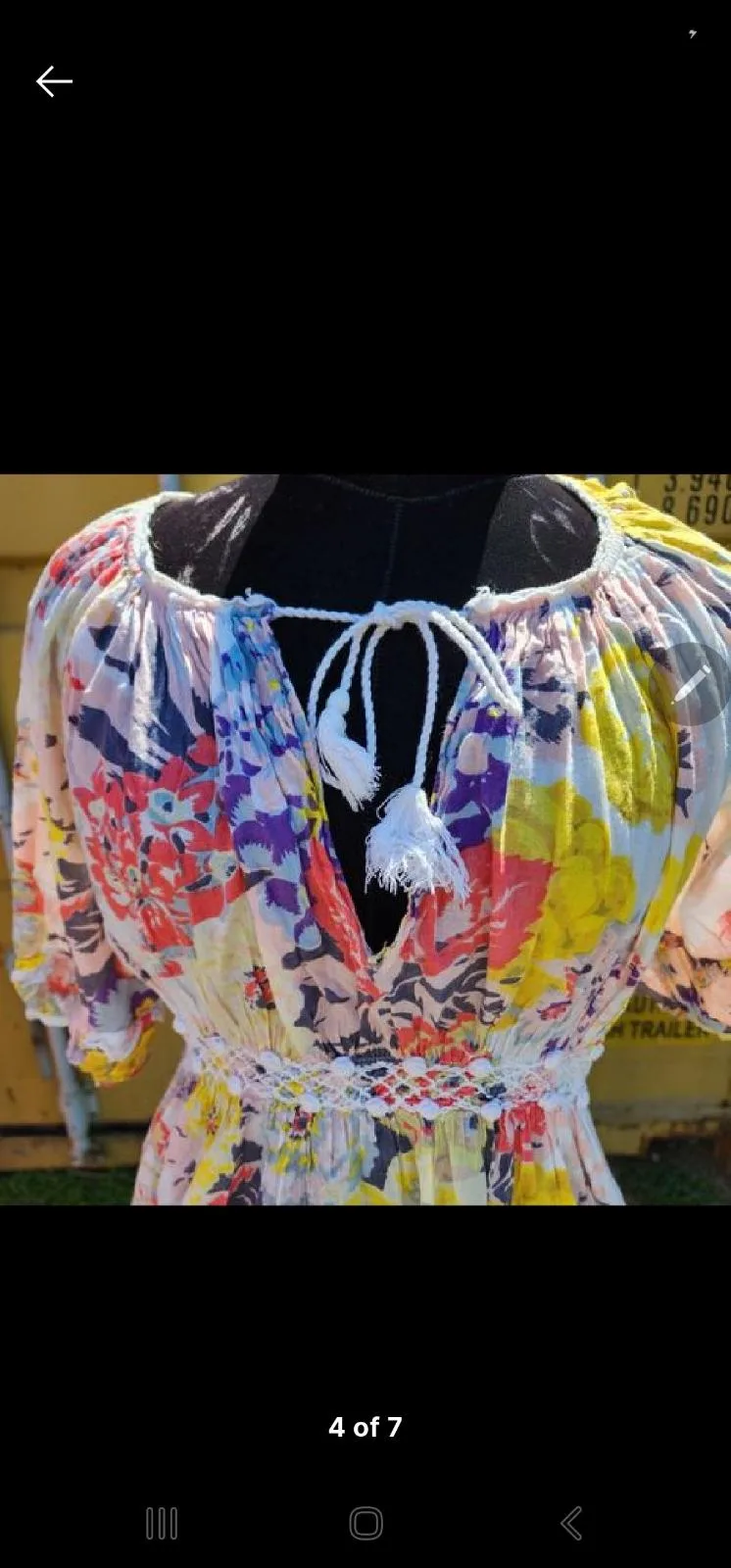 One season floral dress — photo 2
