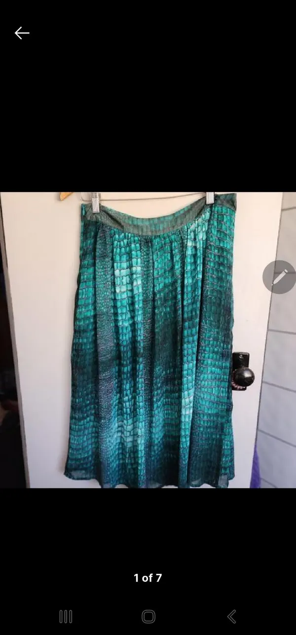 Ojay animal print skirt