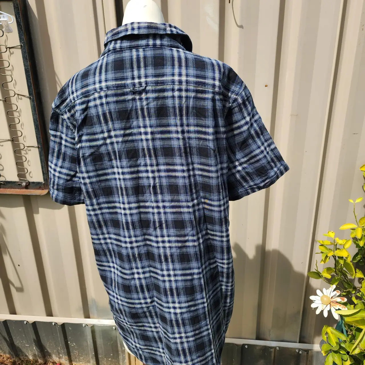 Denim co short sleeve shirt size xl – photo 5