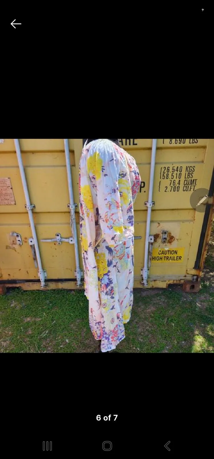 One season floral dress — photo 6
