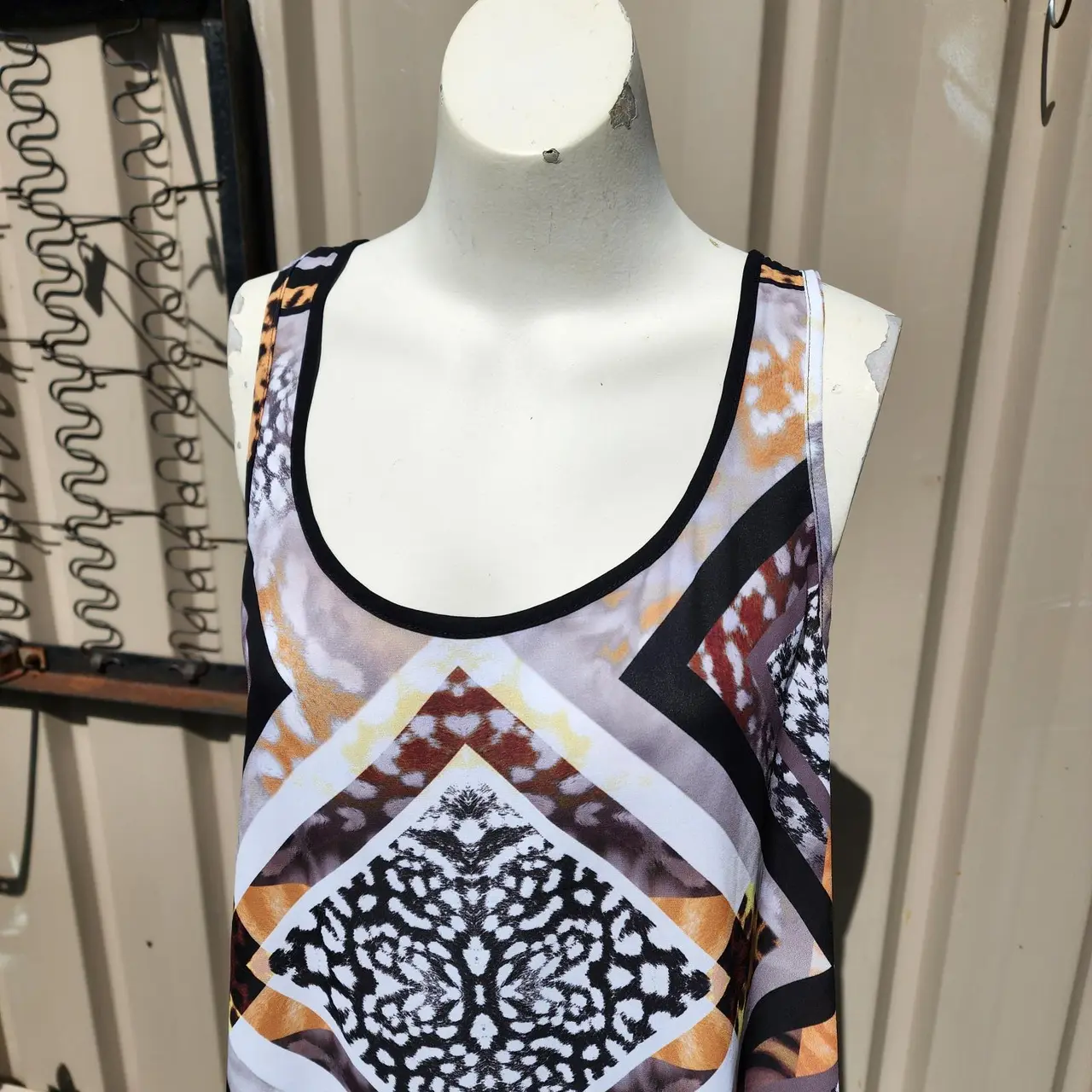 Sportsgirl animal print top size 14 – photo 4