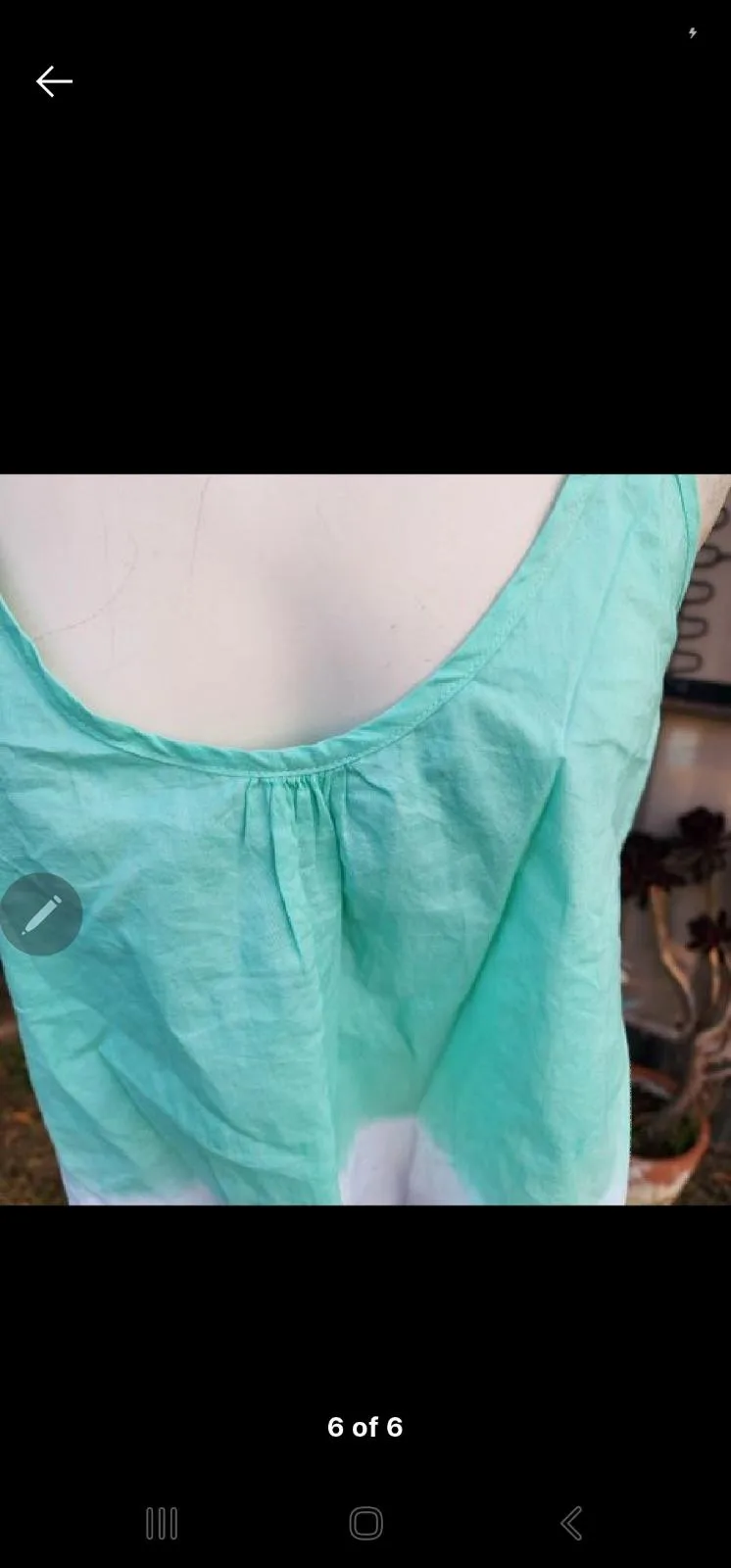 Indigo sea ombre top — photo 4