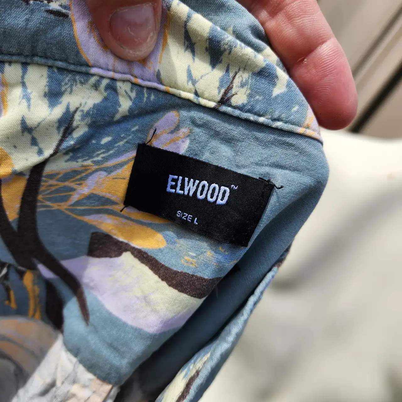 Elwood mens s/s shirt size large – photo 6