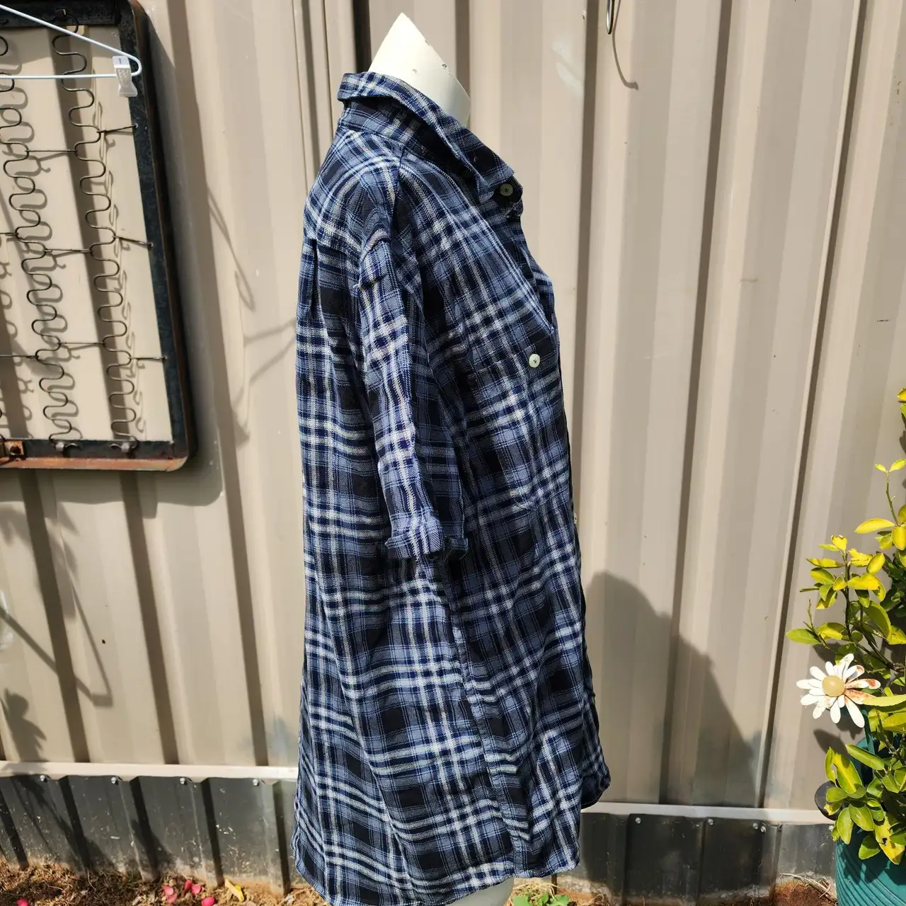 Denim co short sleeve shirt size xl – photo 6
