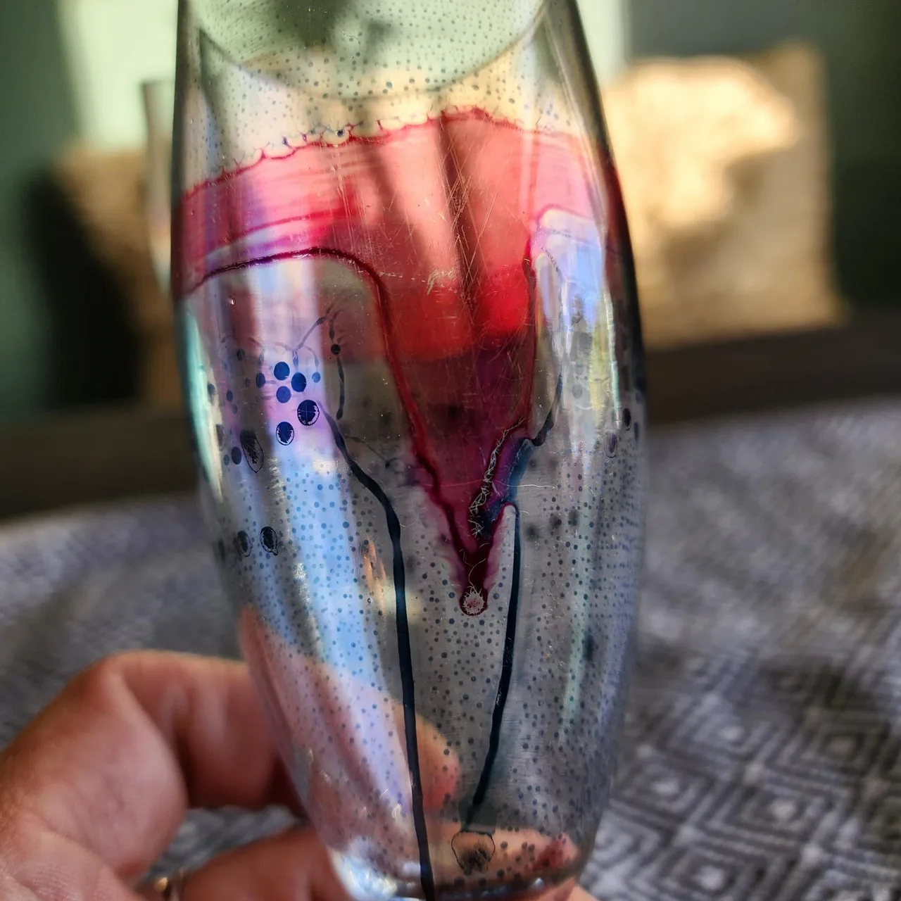 Simron hand painted / dyed glasses – photo 5